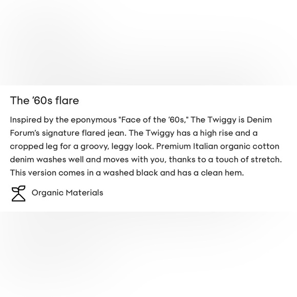 Aritzia Denim Forum The Twiggy High Rise Flare 28L - Picture 9 of 10